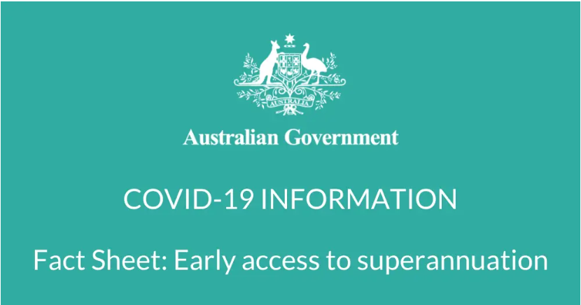 COVID-19 update Temporary early release of superannuation